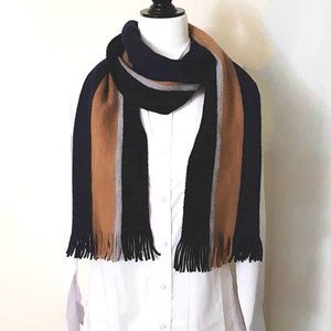 COUNTRY ROAD Men's Winter 100% Wool Long Scarf